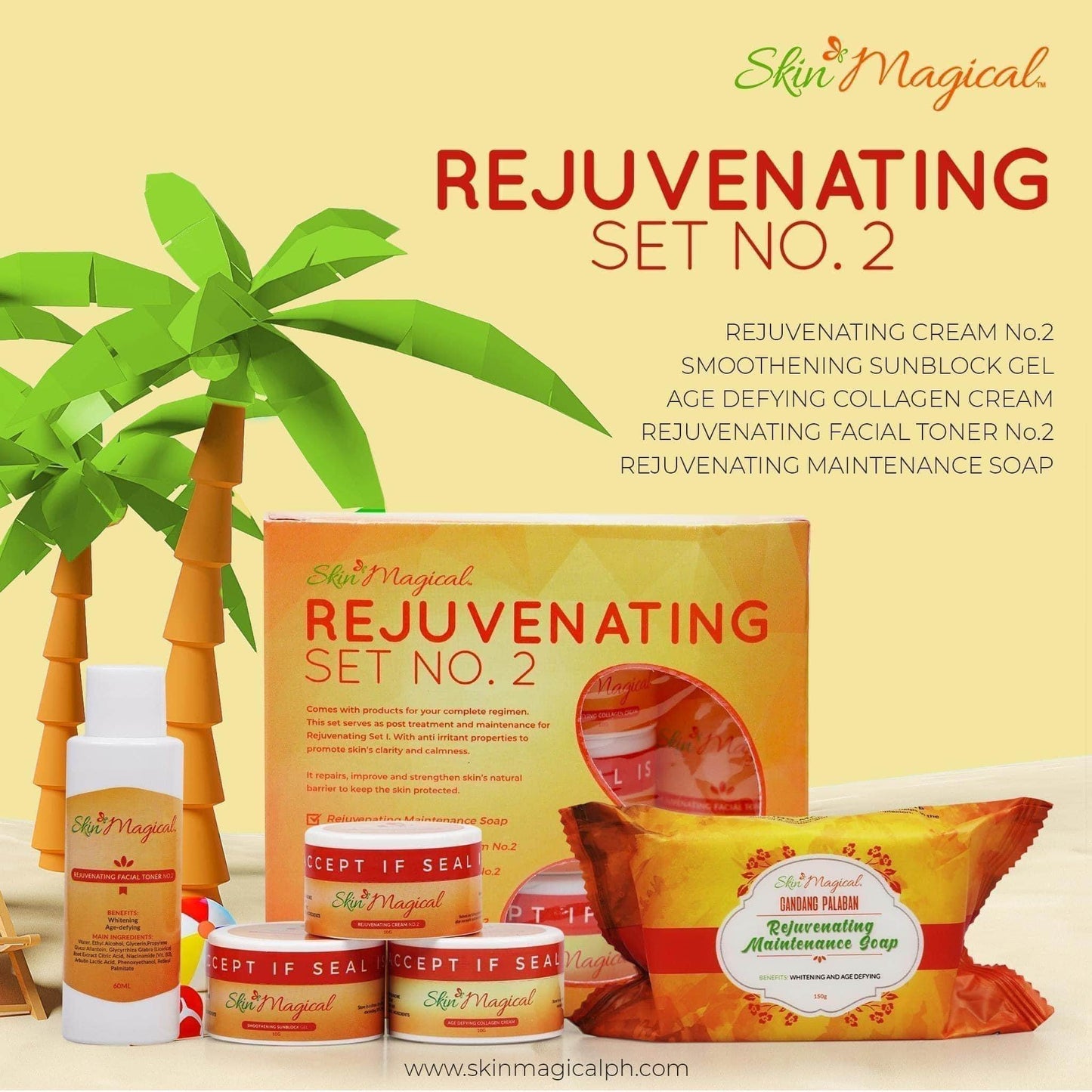 Skin Magical Rejuvenating Set No.2 - MZG Health & Beauty Imports