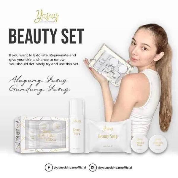 Yasuy Stunning White Beauty Set - MZG Health & Beauty Imports