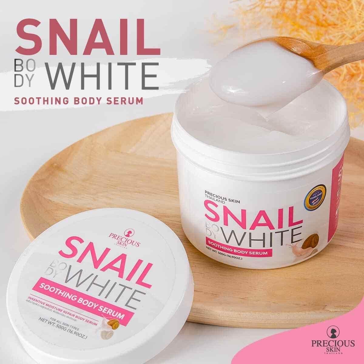 Precious Skin Snail White Soothing Body Serum - MZG Health & Beauty Imports