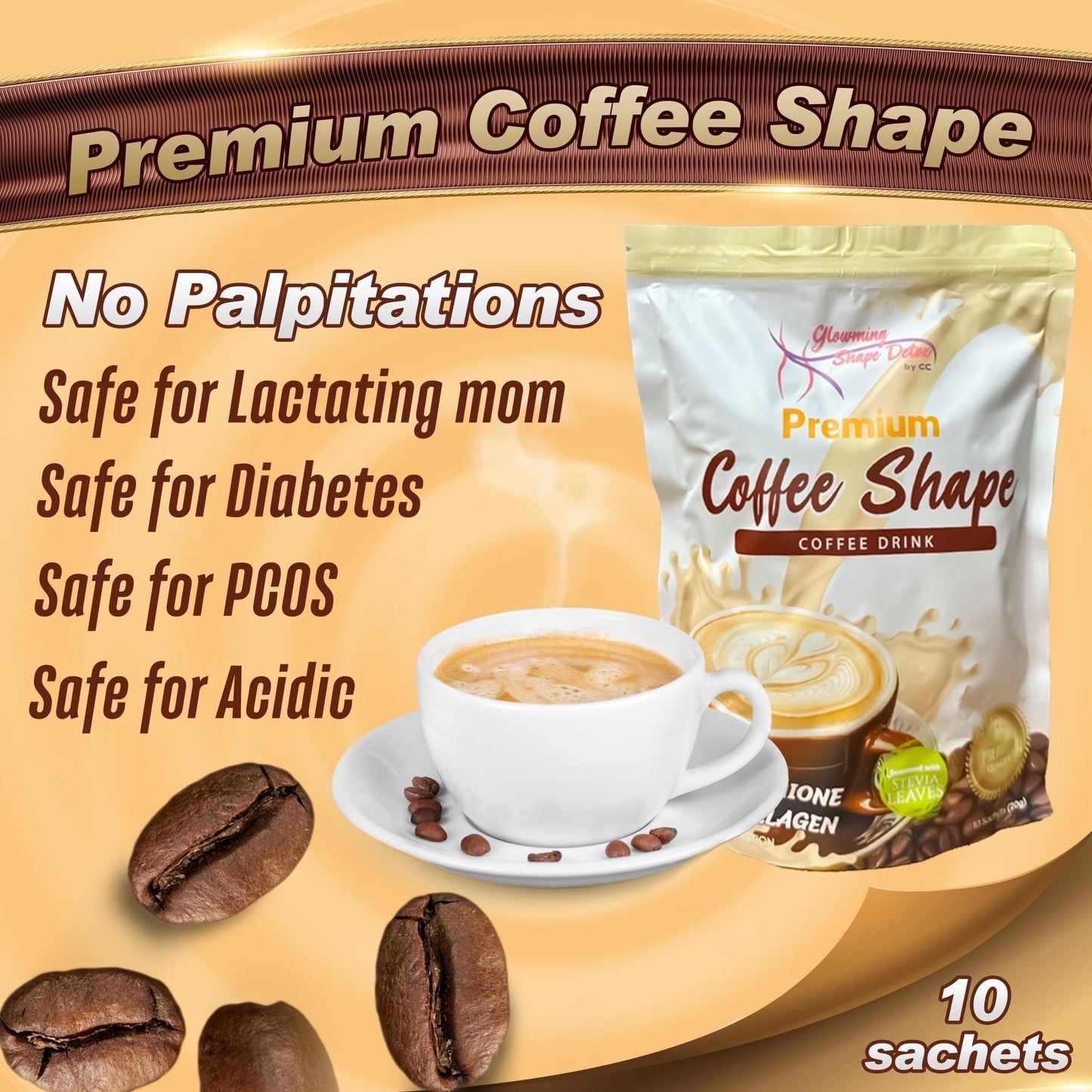 Premium Coffee Shape by Cris Cosmetics