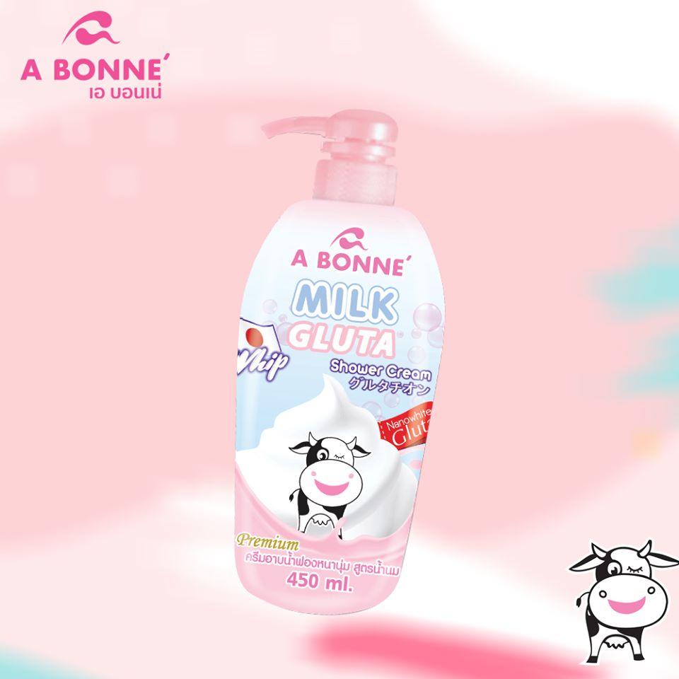 Abonne Milk Gluta Whip Shower Cream