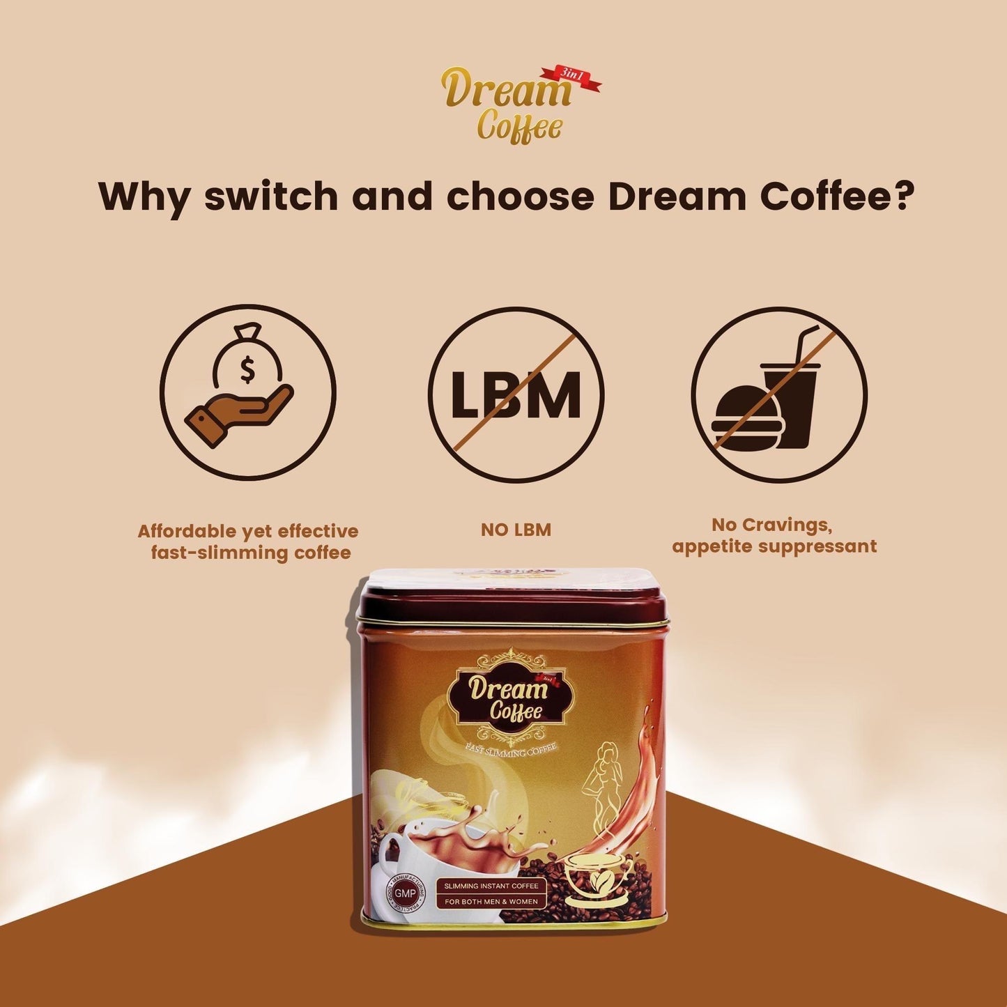 Dream 3 in 1 Coffee