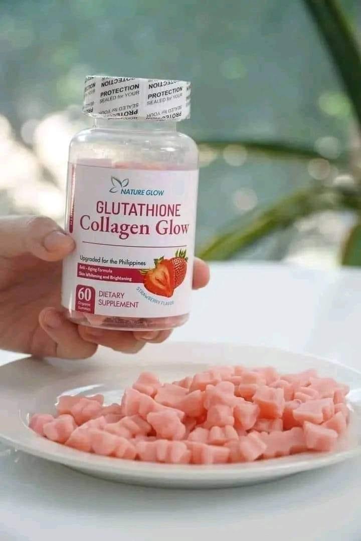 Nature Glow Glutathione Collagen Glow Strawberry Flavor