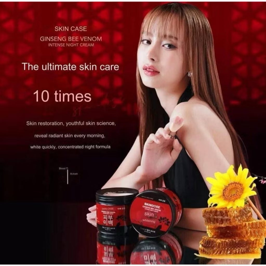 Skindose Ginseng Bee Venom Night Cream | 400g