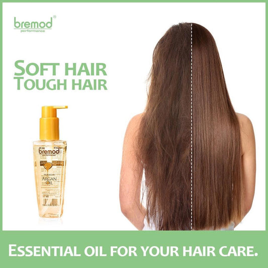 Bremod Performance hair serum BR-H031 Moroccan Argan Oil contain Vitamin E 100ml