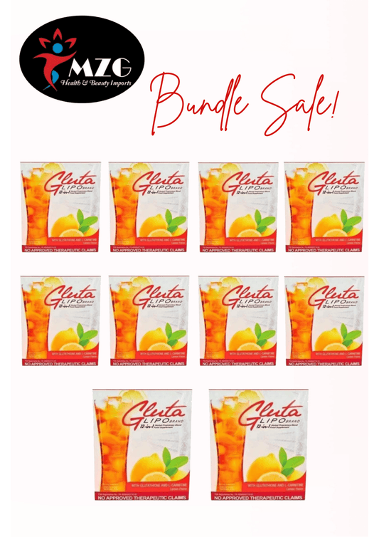 Bundle Sale 10 Boxes Gluta Lipo Juice