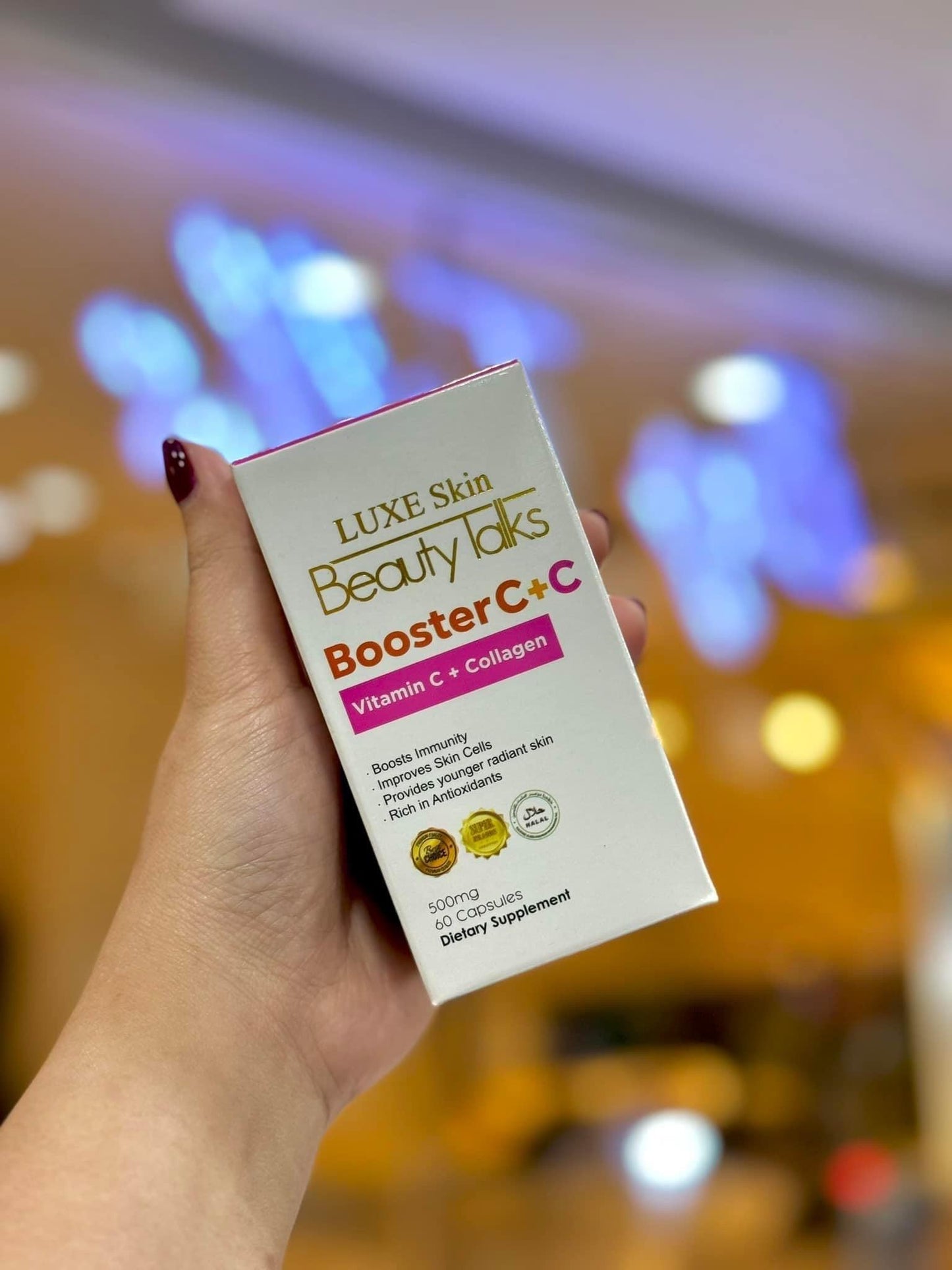 Luxe Skin Beauty Talke Booster C+C | 60 Capsules