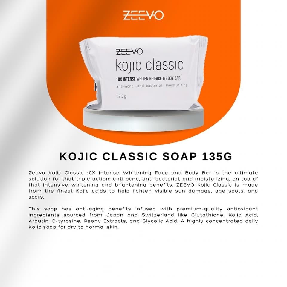 ￼Zeevo Kojic Classic Soap 10X Intense Whitening