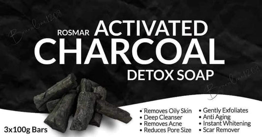 Rosmar Kagayaku Activated Charcoal Detox Soap