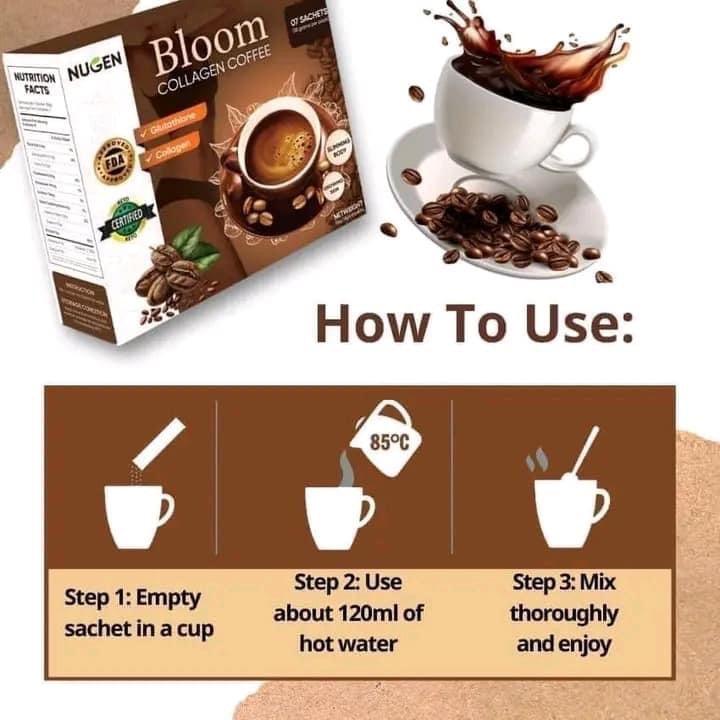 NUGEN Bloom Collagen Coffee