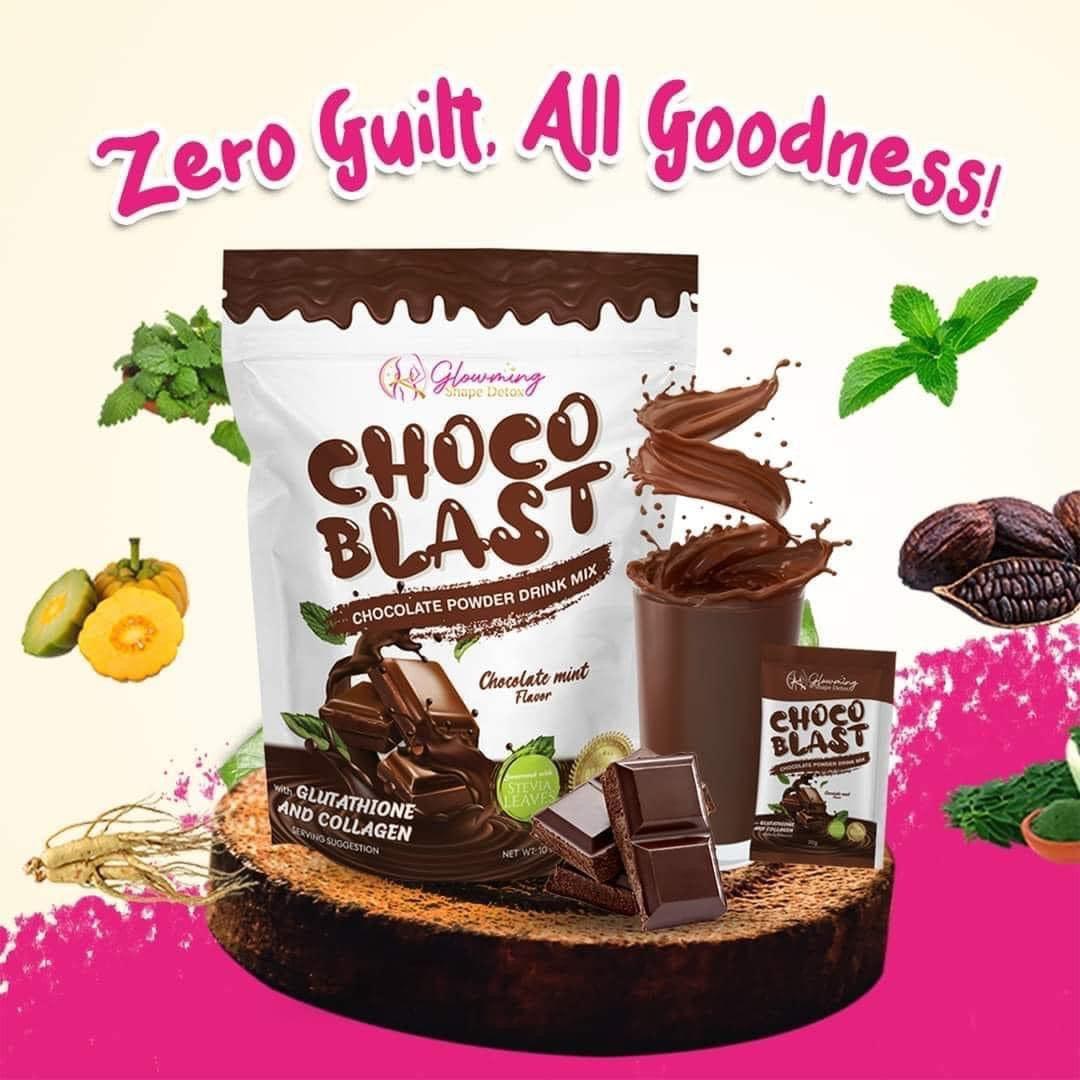 Glowming Shape Detox Choco Blast | 10 Sachets