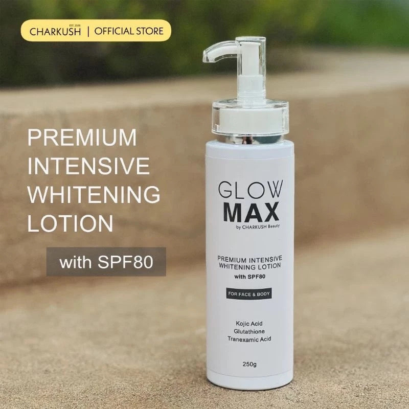 Charkush Beauty GLOWMAX Premium Intensive Whitening Lotion | 250ml