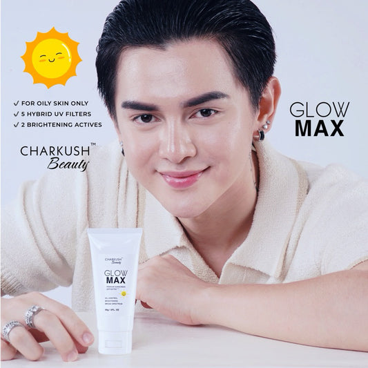 Charkush Beauty GLOWMAX Premium Sunscreen SPF80+PA+++ (50g)