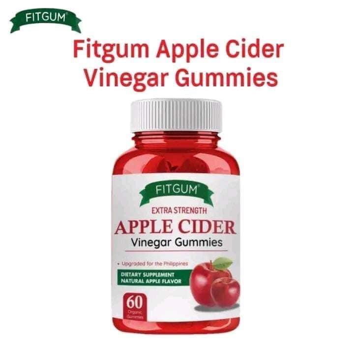 FITGUM Extra Strength Apple Cider Vinegar Gummies