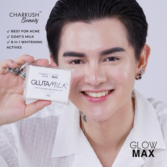 Charkush beauty GLUTAMILK Premium Intensive Brightening Soap (70g)