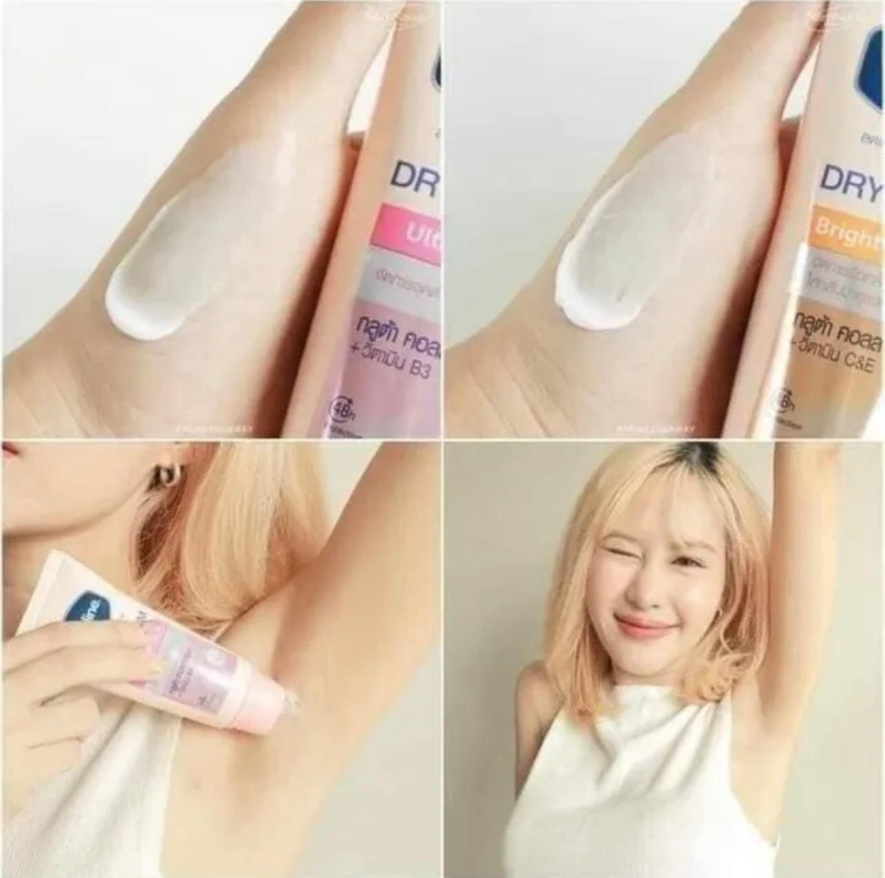 Vaseline Dry Serum Bright & Smooth Underarm Whitening Cream