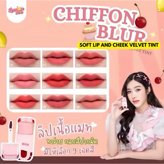 Lemon Me Chiffon Blur Soft Lip & Cheek Velvet Tint
