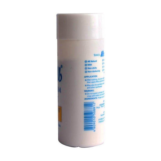 MILCU Underarm & Foot Deodorant Powder 80G - MZG Health & Beauty Imports