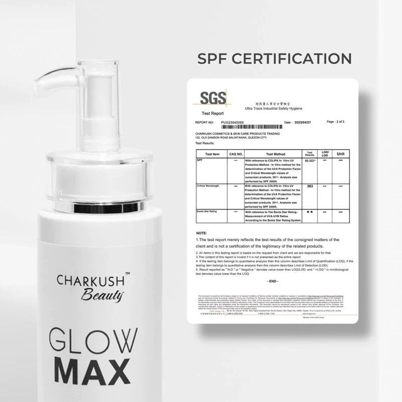 Charkush Beauty GLOWMAX Premium Intensive Whitening Lotion | 250ml