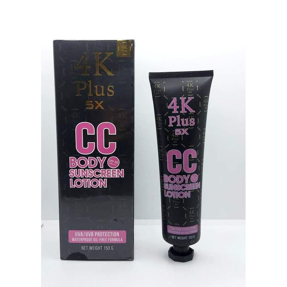 4K Plus 5x CC Body Sunscreen Lotion