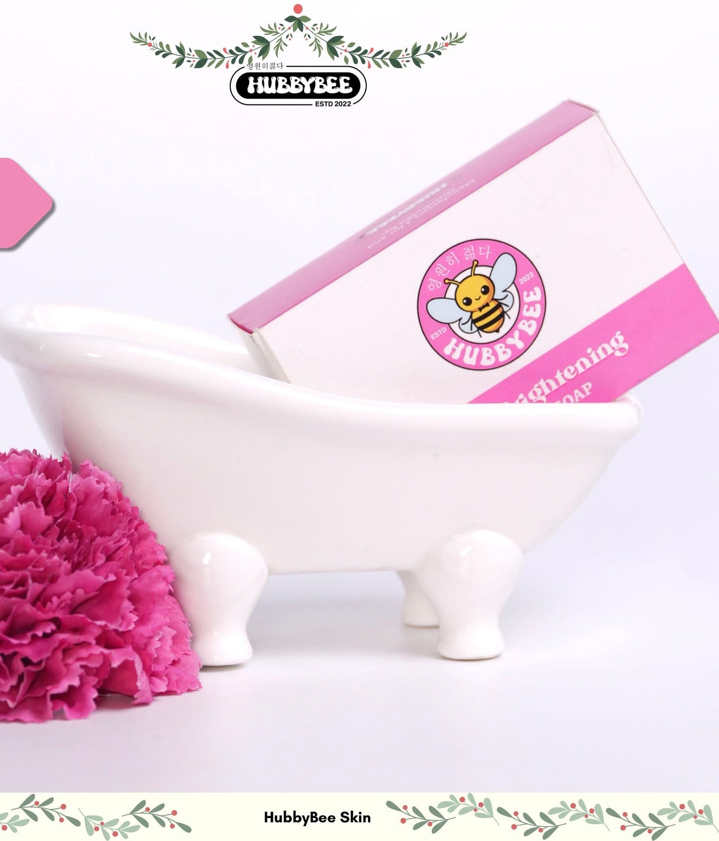 Hubbybee Skin Glush Brightening Luxury Soap