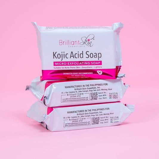 Brilliant Skin Kojic Acid Soap Micro Exfoliating Soap