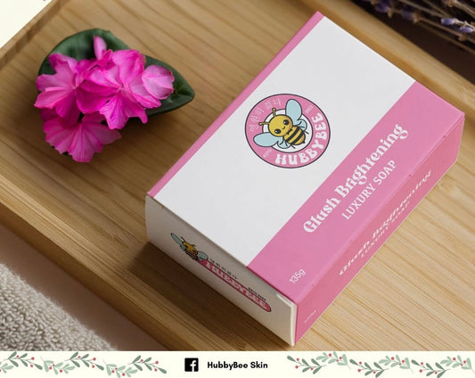 Hubbybee Skin Glush Brightening Luxury Soap