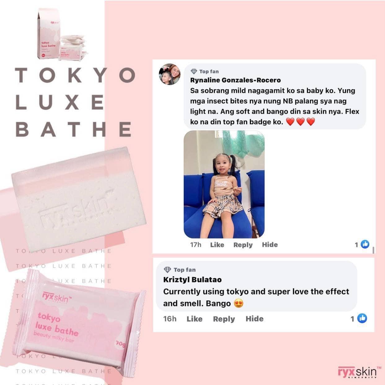 Ryxskin Tokyo Luxe Bathe Beauty Milk Bar