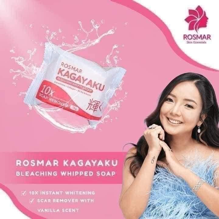 Rosmar Kagayaku Bleaching Whipped Soap 10x Scar Remover