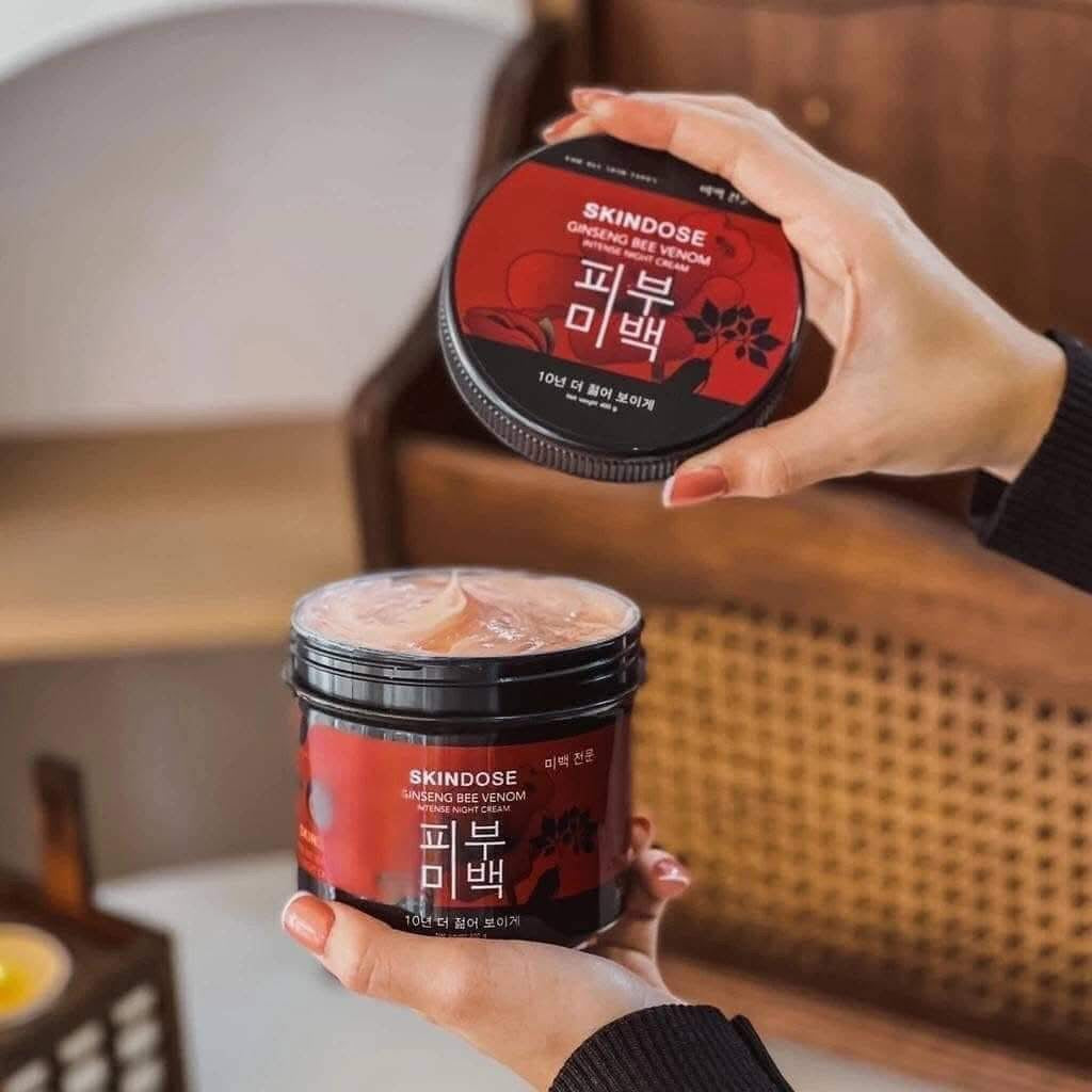 Skindose Ginseng Bee Venom Night Cream | 400g