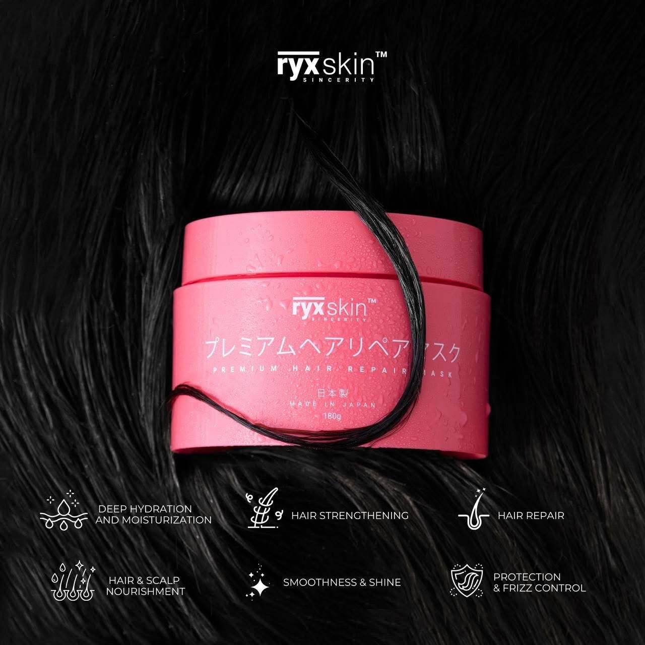 Ryxskin Premium Hair Repair Mask – Deep Treatment for Dry & Frizzy Hair - MZG Health & Beauty Imports