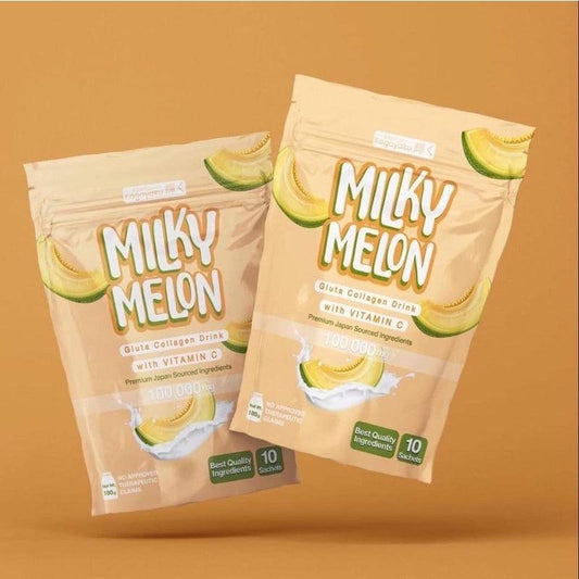 Rosmar Kagayaku Milky Melon Gluta Collagen Drink