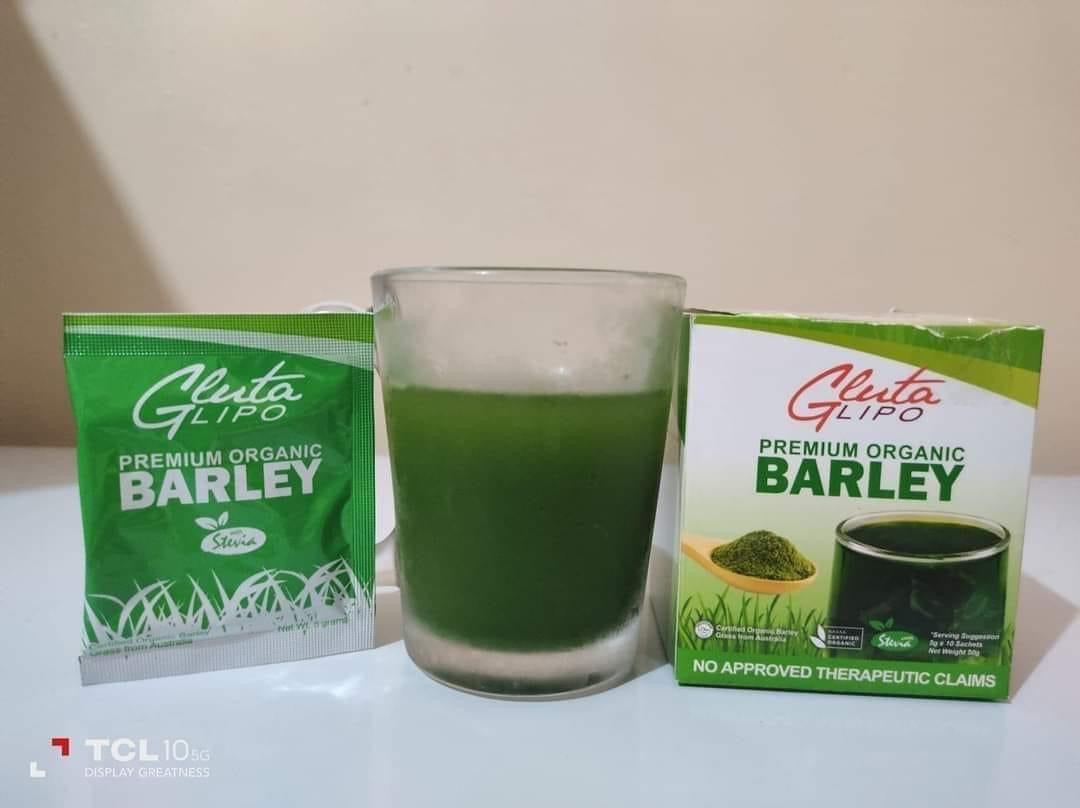 Gluta Lipo Premium Organic Barley