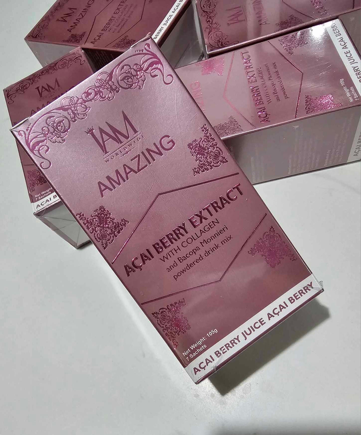 I am ￼Amazing Acai Berry Extract with Collagen (7 sachets)