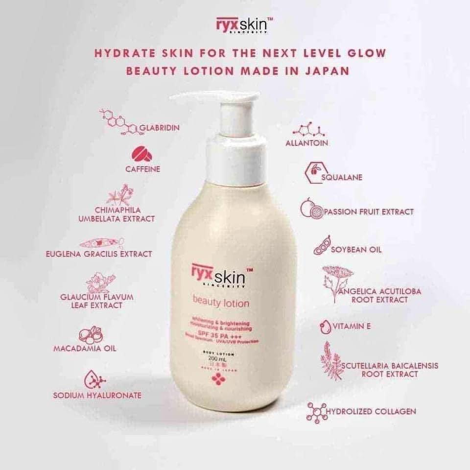 RyxSkin Beauty Lotion