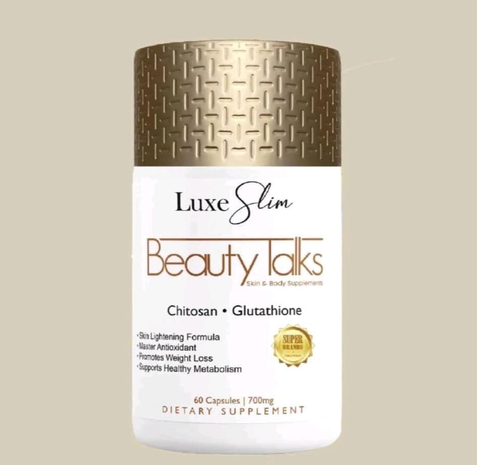 Luxe Slim Beauty Talks Glutathione 60 Capsules