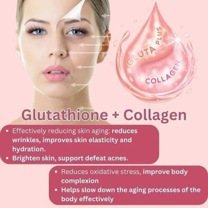 Nature Glow Glutathione Collagen Glow Gummies Cranberry Flavor