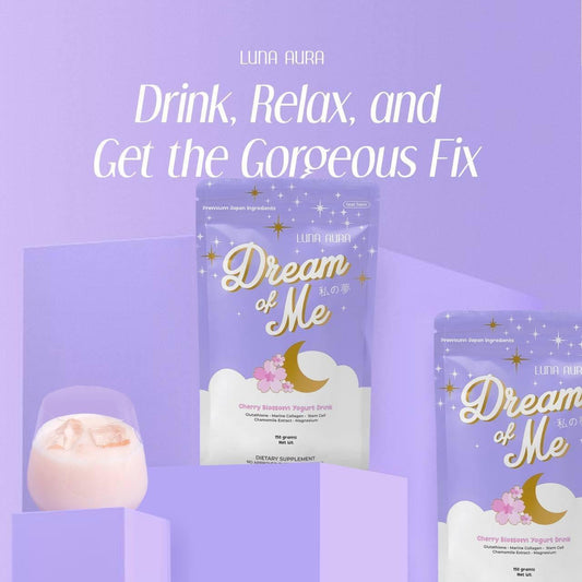 Luna Aura Dream of Me Cherry Blossom Yogurt Drink 150g