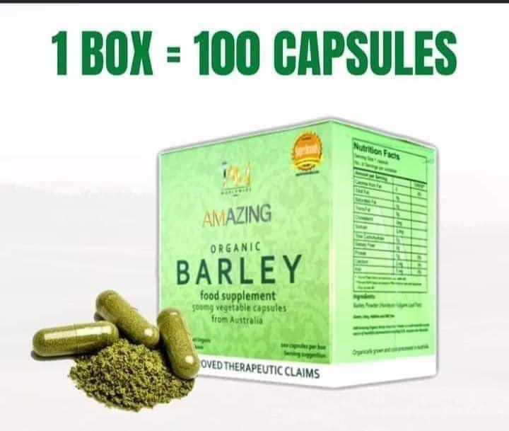 I Am Worldwide Organic Barley 100Caps