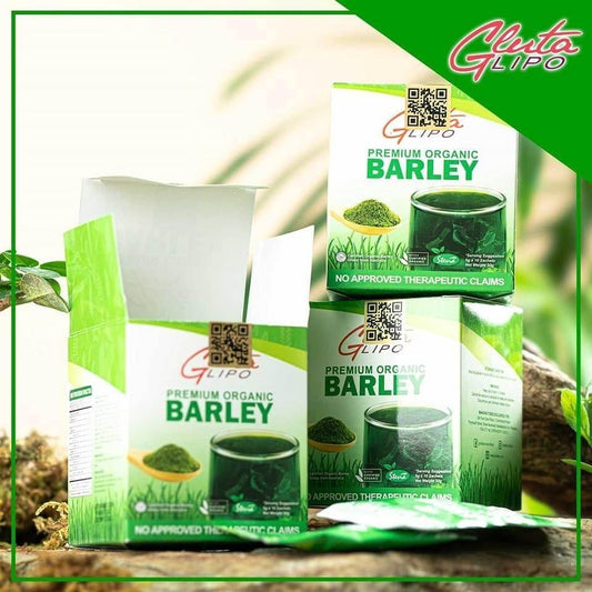 Gluta Lipo Premium Organic Barley - MZG Health & Beauty Imports