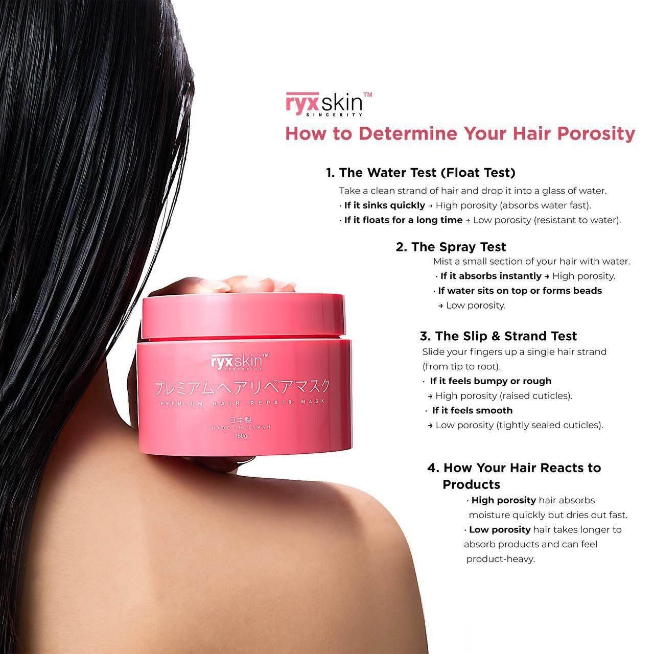 Ryxskin Premium Hair Repair Mask – Deep Treatment for Dry & Frizzy Hair - MZG Health & Beauty Imports