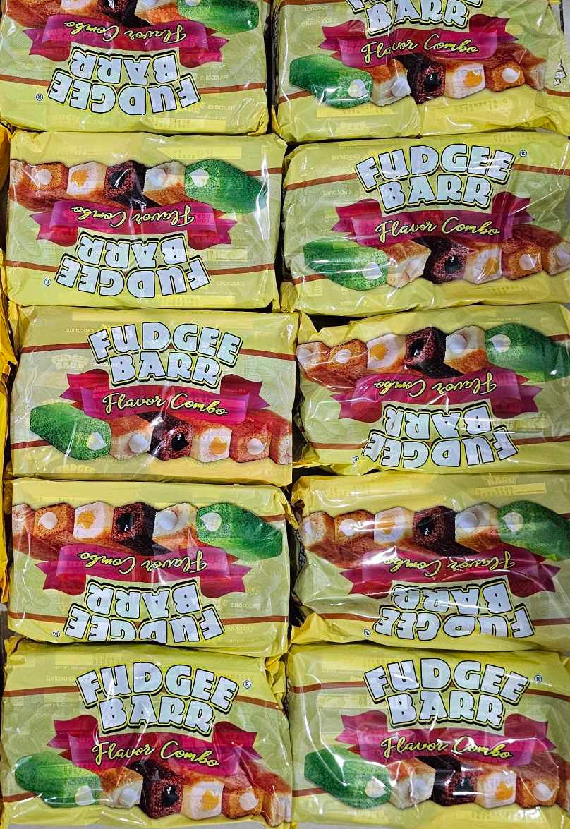 ￼Fudgee Barr Flavor Combo 10 Pieces 39g