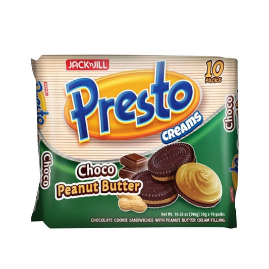 ￼Presto Creams Choco Peanut Butter (30g x 10)