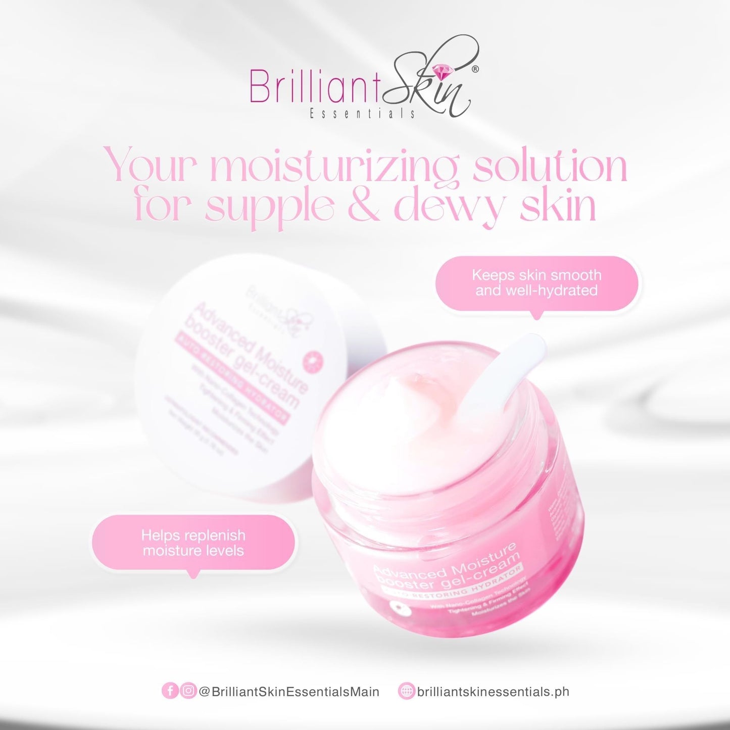 Brilliant Skin Advanced Moisture booster gel-cream