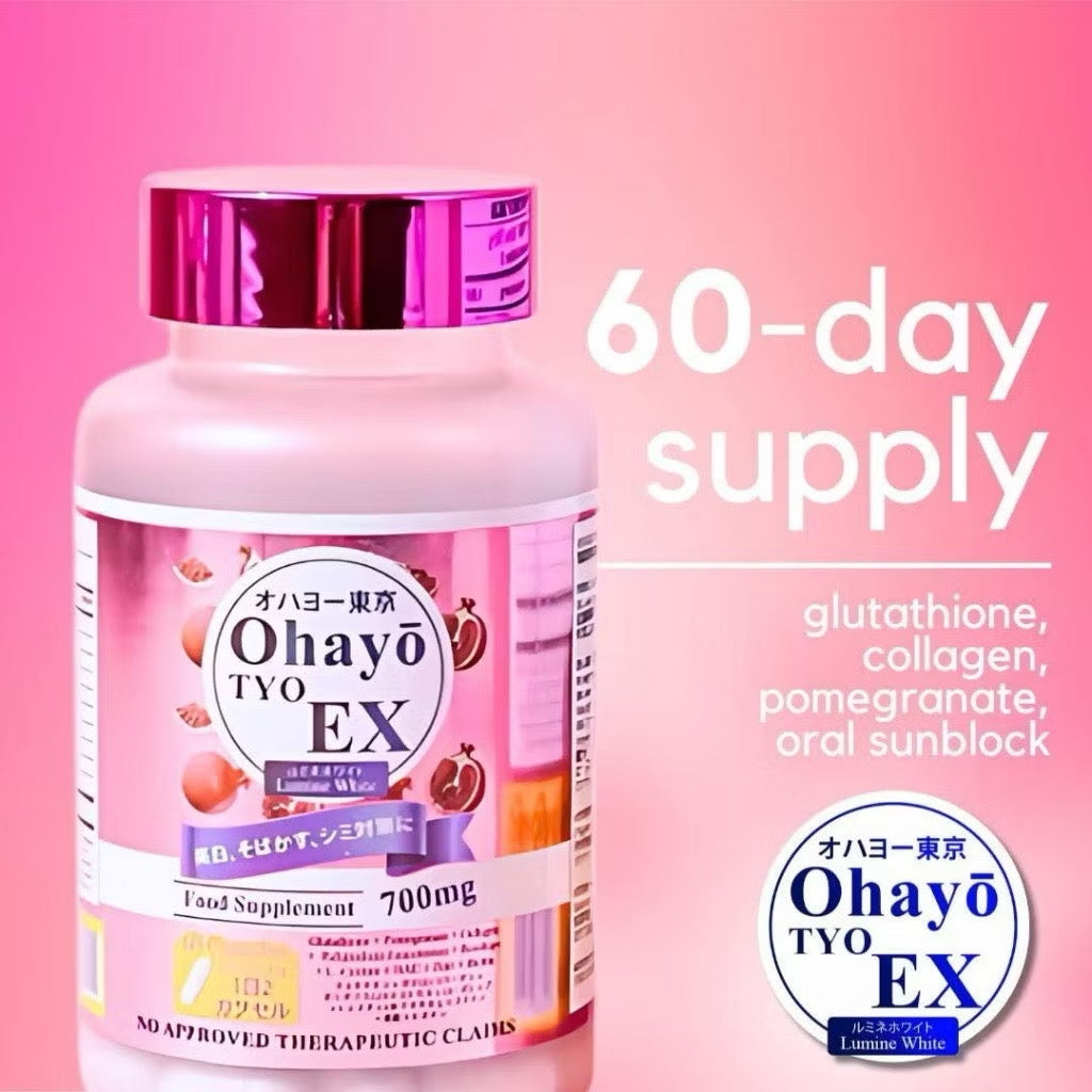 Ohayo TYO EX Lumine White | 60 Caps