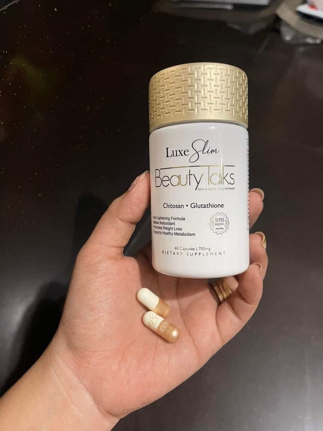 Luxe Slim Beauty Talks Glutathione 60 Capsules