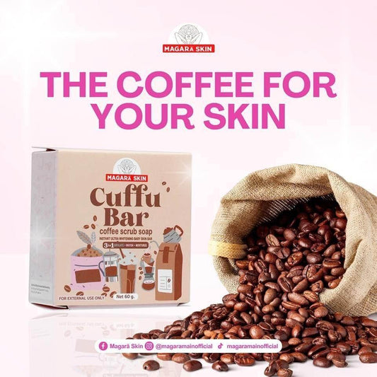 Magara Skin Cuffu Bar Coffee Scrub Soap - MZG Health & Beauty Imports