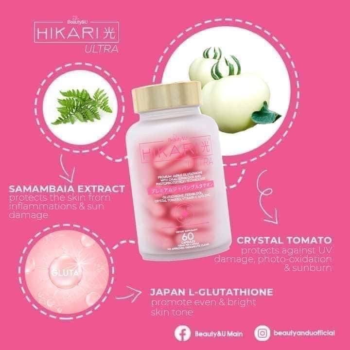 Hikari Ultra Glutathione 60 Capsules