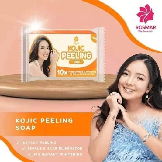 Rosmar Kagayaku Kojic Peeling Soap 150g - MZG Health & Beauty Imports