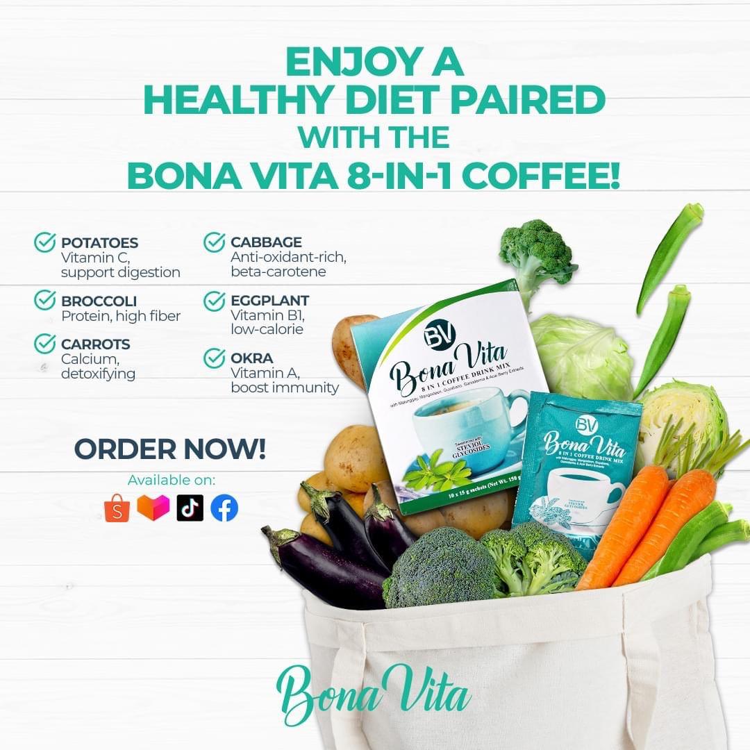 Bona Vita 8 in 1 Coffee Drink Mix